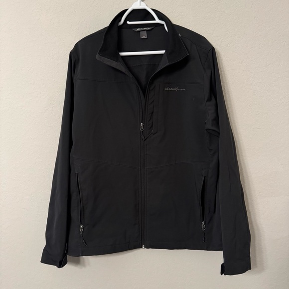 Eddie Bauer Other - Eddie Bauer Black Zip-Up Thermal Jacket Large